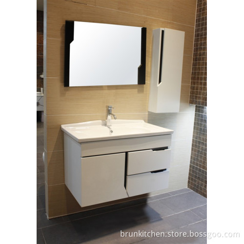 White High Gloss Bathroom Cabinet